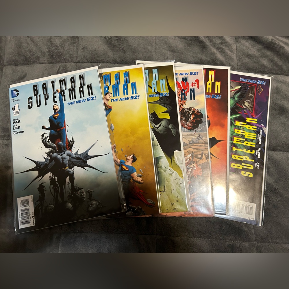 DC COMICS BATMAN/SUPERMAN ISSUES 1-5